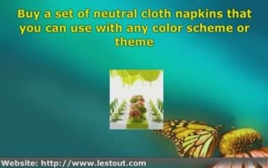 Easy Napkin Folding for a Fabulous Table