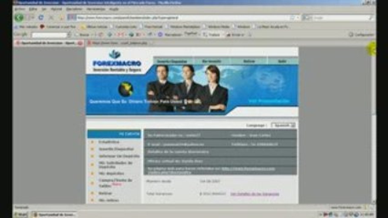 (Mercado) (de) (Divisas) video de (Inversiones) (Forex) (Mac