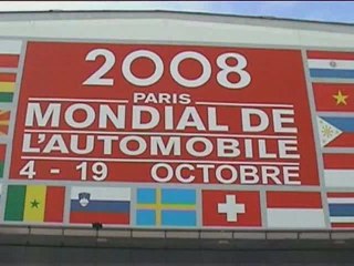 MONDIAL DE L'AUTOMOBILE Paris 14 octobre 2008