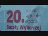 20 bardzo kulturalne urodziny gazety Wyborczej - Spacer