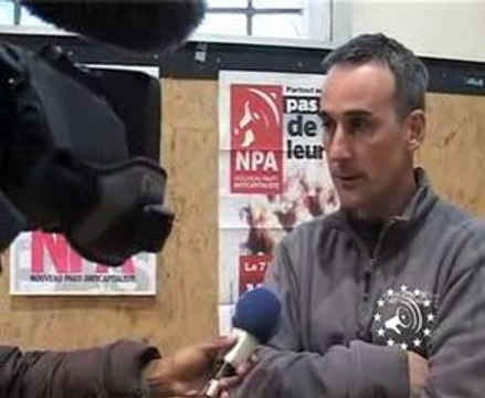 Yvan Zimmermann Tête de liste NPA région Grand Est