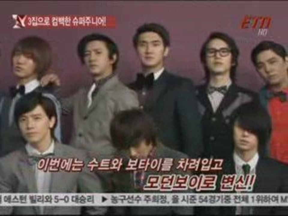Super Junior - Making of Sorry Sorry (2009-03-23)