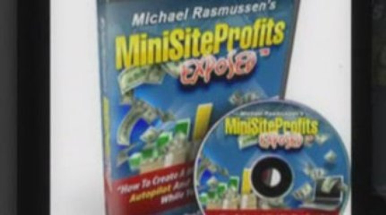 Make Money Online : Introducing Mini Site Profits Exposed...
