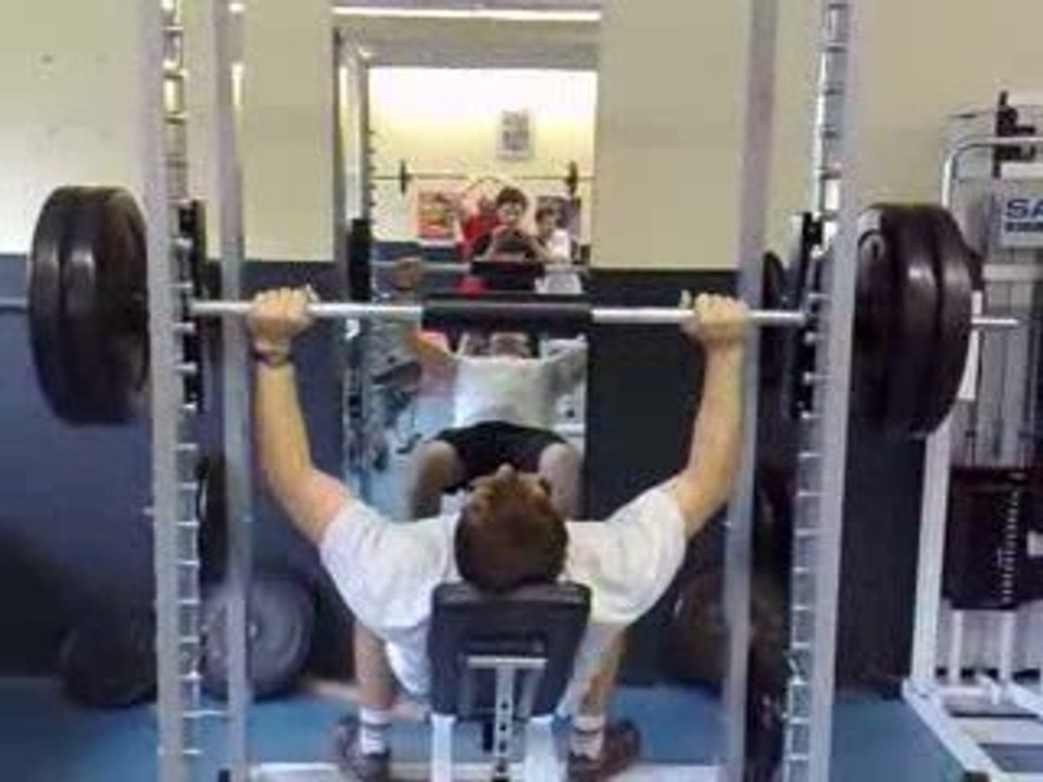 Ludovic 122kg Développé Incliné