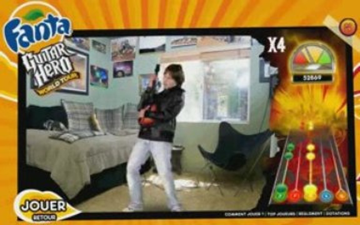 Fanta Guitar Hero Wolrd Tour Nathan111 Guitare 100571 poi...