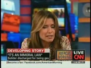CNN: American Morning - Discharged for Being Gay