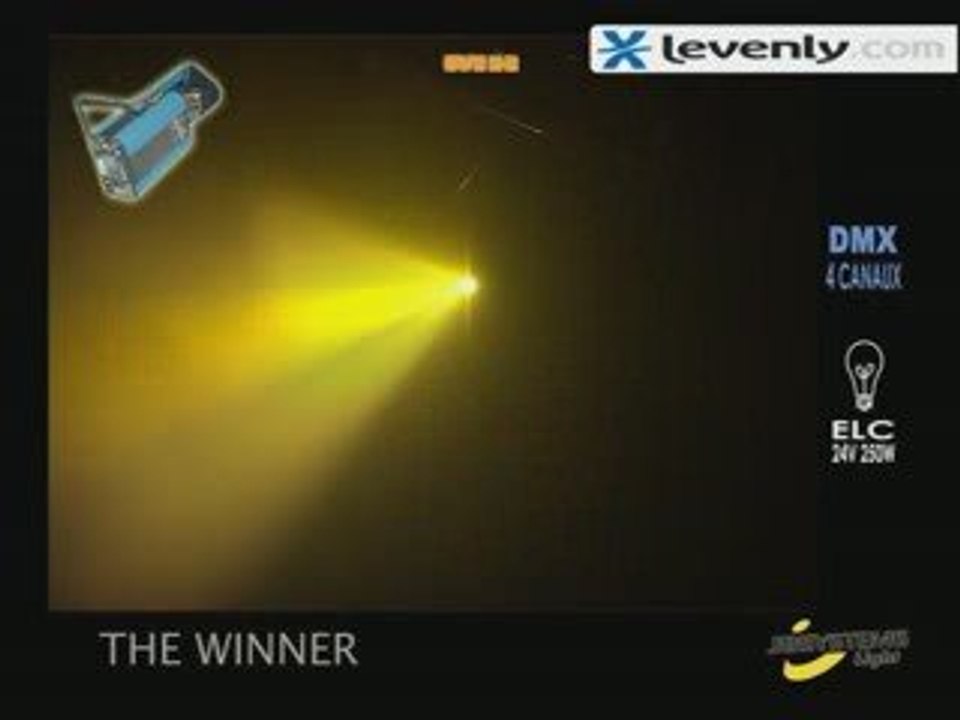 Jeu de lumière scanner The Winner JB Systems by Levenly.com