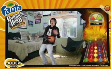 Fanta Guitar Hero Wolrd Tour Sasuke Guitare 113587 points