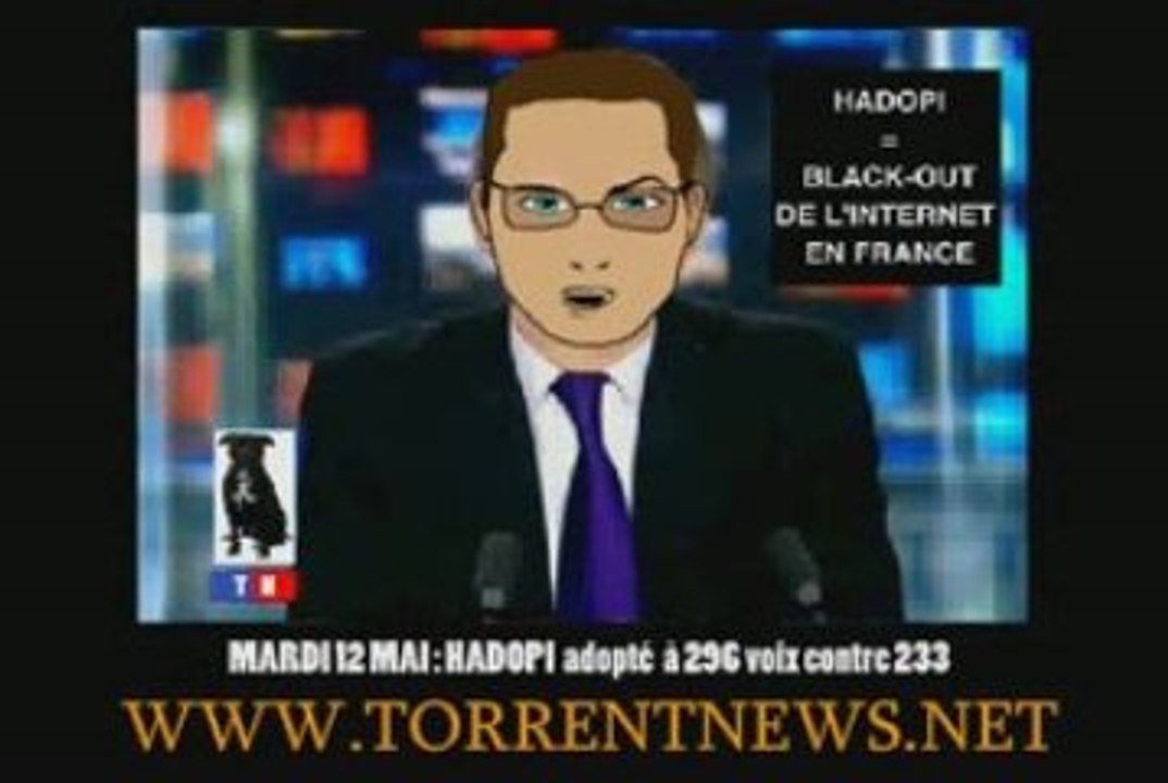 HADOPI 12 MAI: Les députés adoptent  HADOPI à l'assemblée