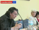 Vote du CM de Lourdes motion de défense école Lannedarré