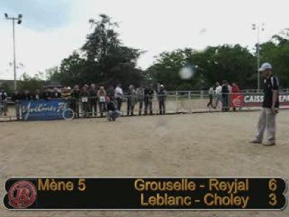 Finale championnat doublette des Yvelines 2009