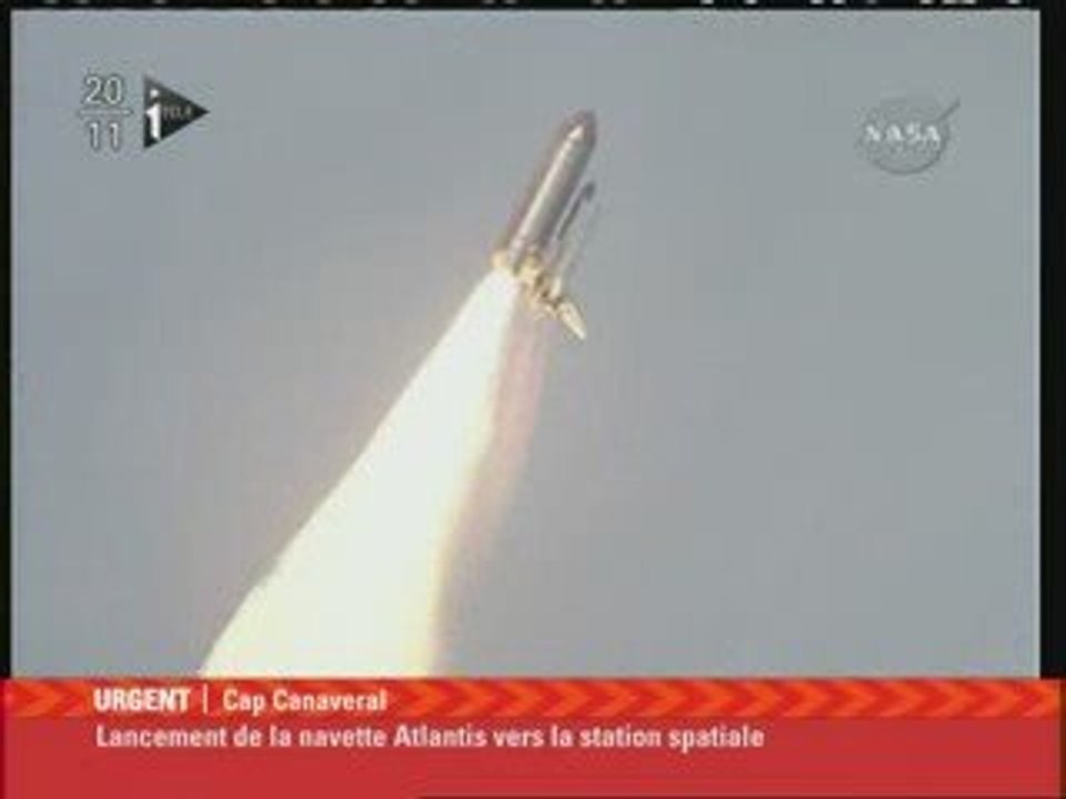 Atlantis Embarque 7 Astronautes pour réparer Hubble