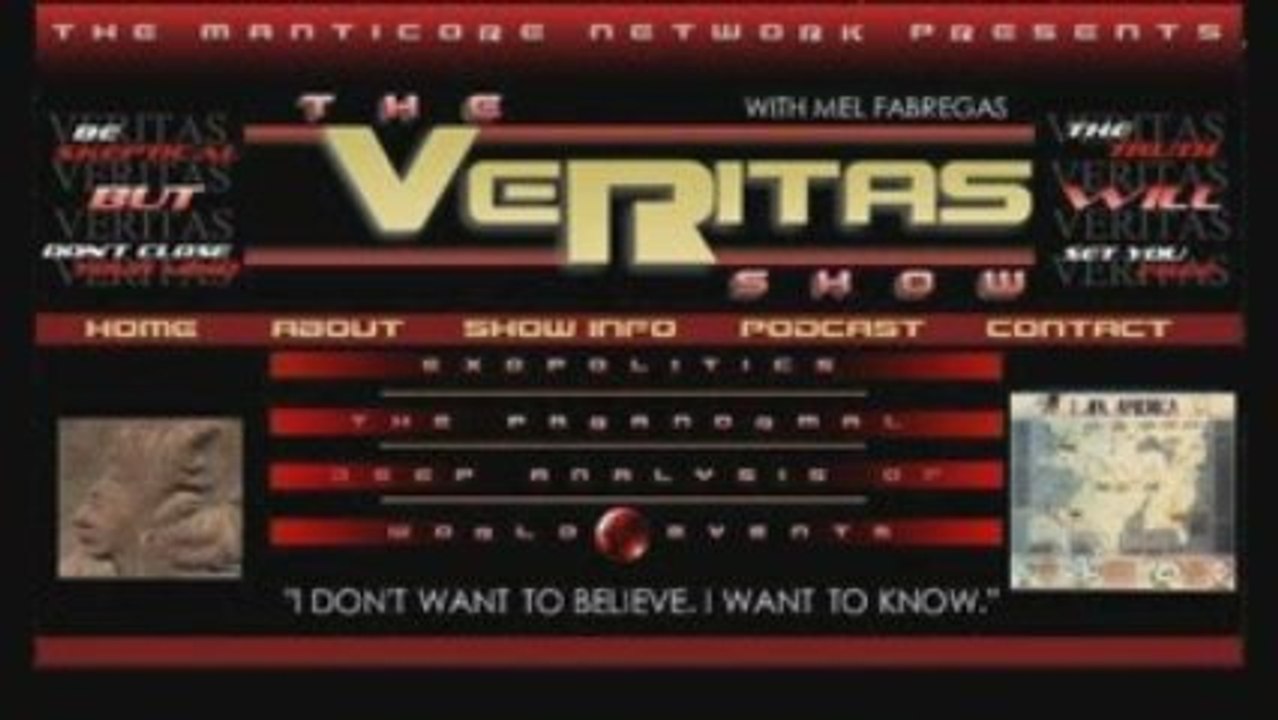 The Veritas Show - Show 20 - Paola Harris - Part 12/15