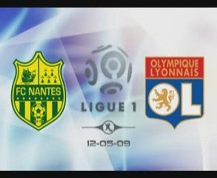 Lyon 3-0 Nantes » 35e journée de ligue 1 (12-5-2009)