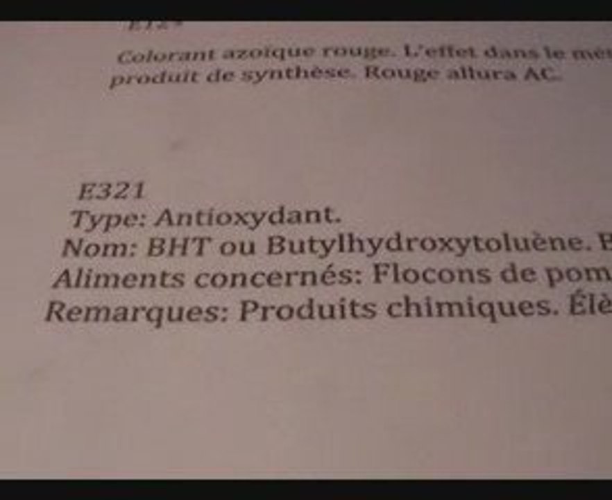 Additifs Alimentaires Poison - Chewing Gum