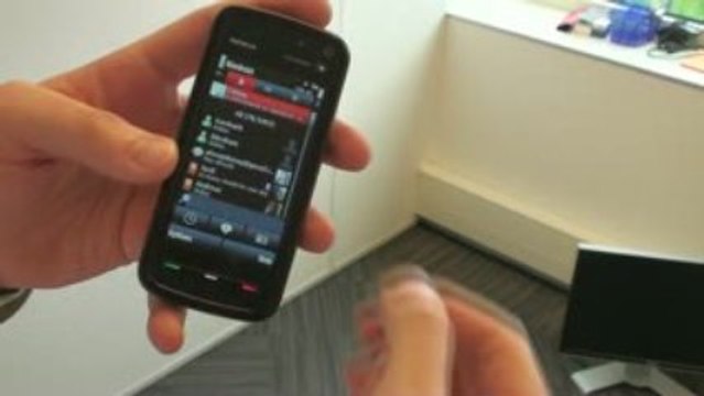 Nimbuzz on Nokia 5800