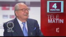 Jean-Marie Le Pen dans Les 4 vérités 13/5/2009