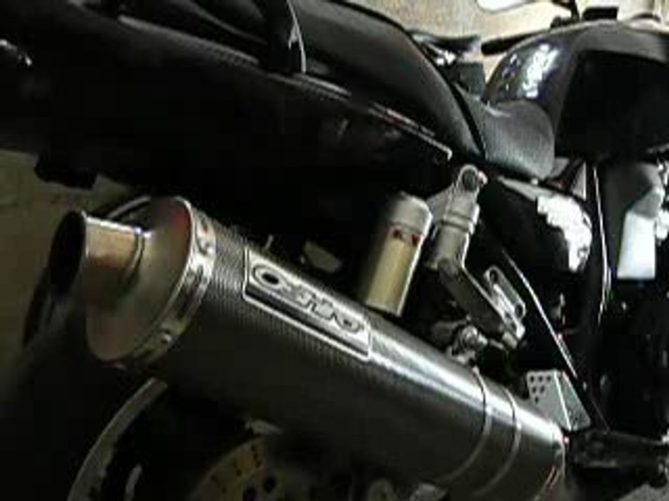 Silencieux OSHIRO sur ZRX 100