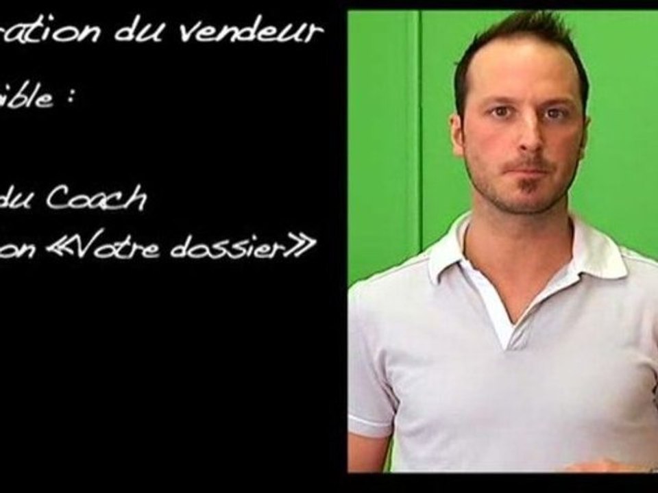 La déclaration du vendeur pour une transaction transparente