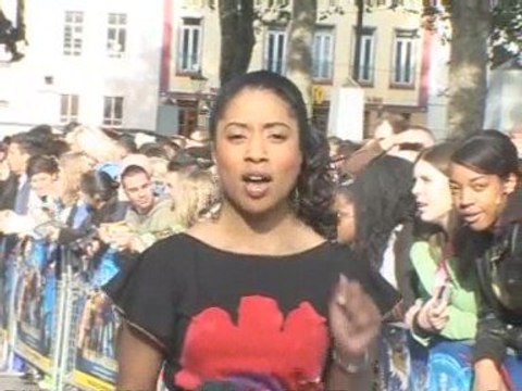 Ben Stiller and Ricky Gervais at Night At Museum premiere