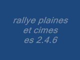 rallye plaine et cimes es2.4.6