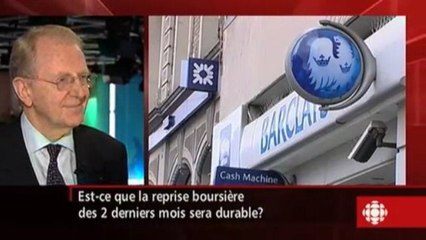 Gérald Fillion - Reprise boursière?