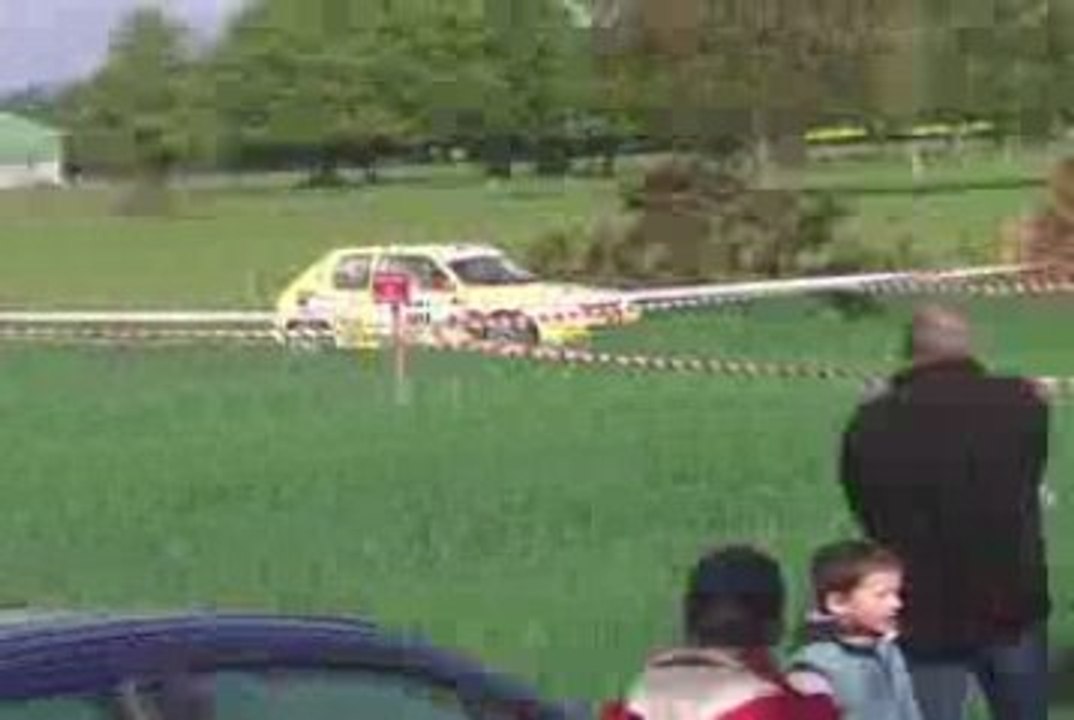 fleury/batté 205f213 RALLYE DU MUGUET 2009 ES1