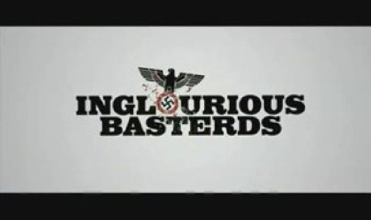 TARANTINO FILM INGLOURIOUS BASTERDS TRAILER PITT CANNES WW2
