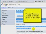 How To Install Google Webmaster Tools