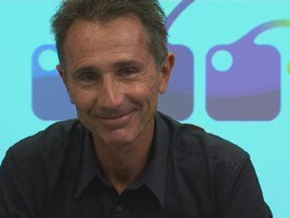 Thierry Lhermitte, parrain du Décrypthon 2009