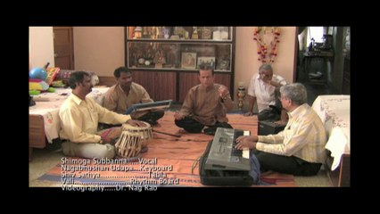 Shimoga Subbanna sings "Aane Mogadavane.."