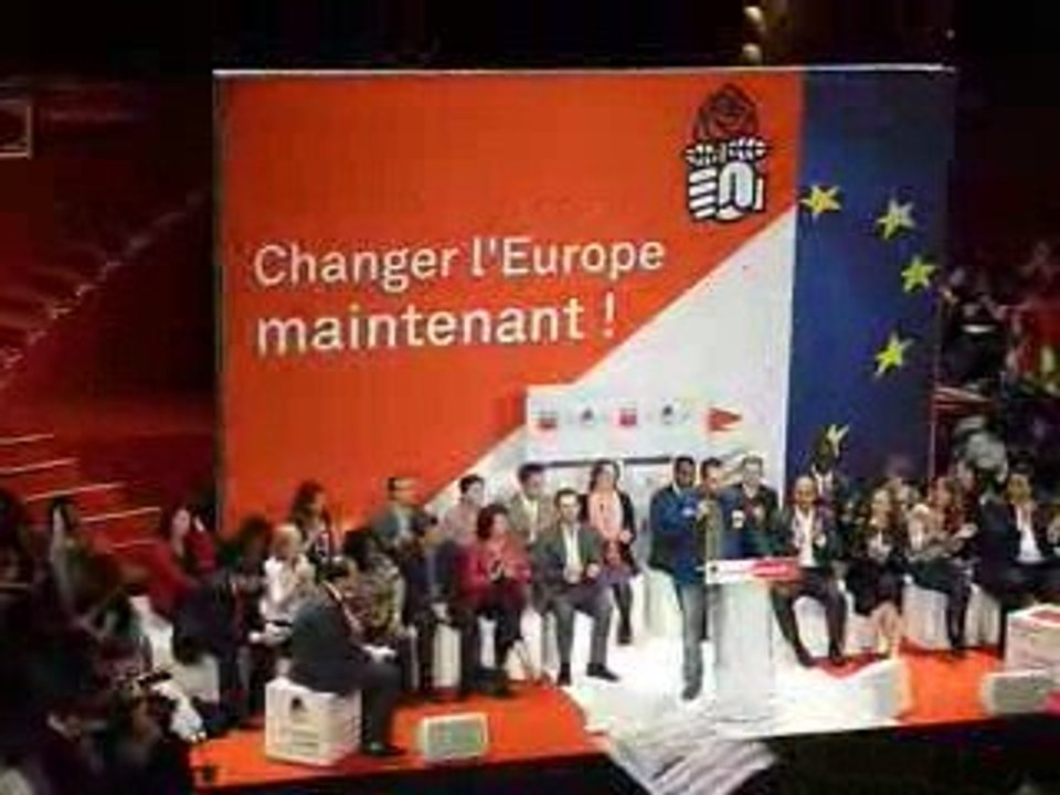 Européennes 2009 - Meeting du 13 mai au Cirque d'Hiver