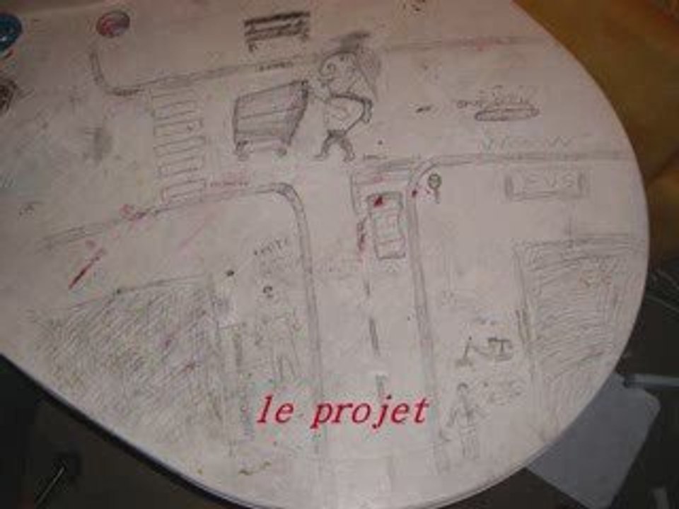 Dessin sur table