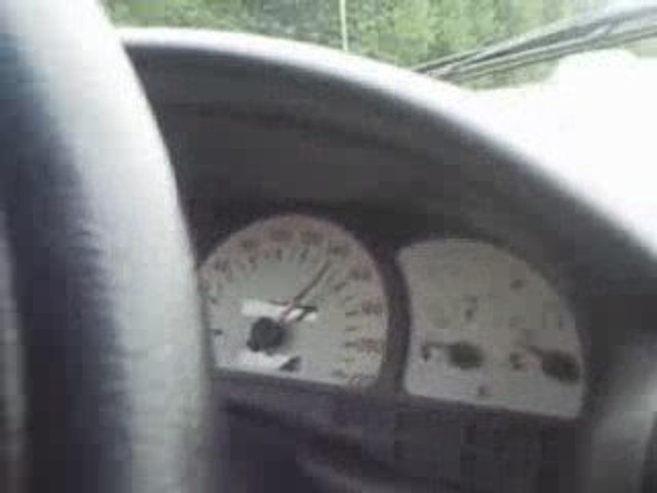 OPEL ASTRA GSI SUR LAUTOROUTE