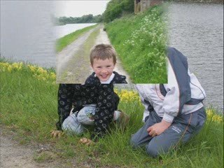 Vacances d'Enzo chez Parrain et Tata Isa