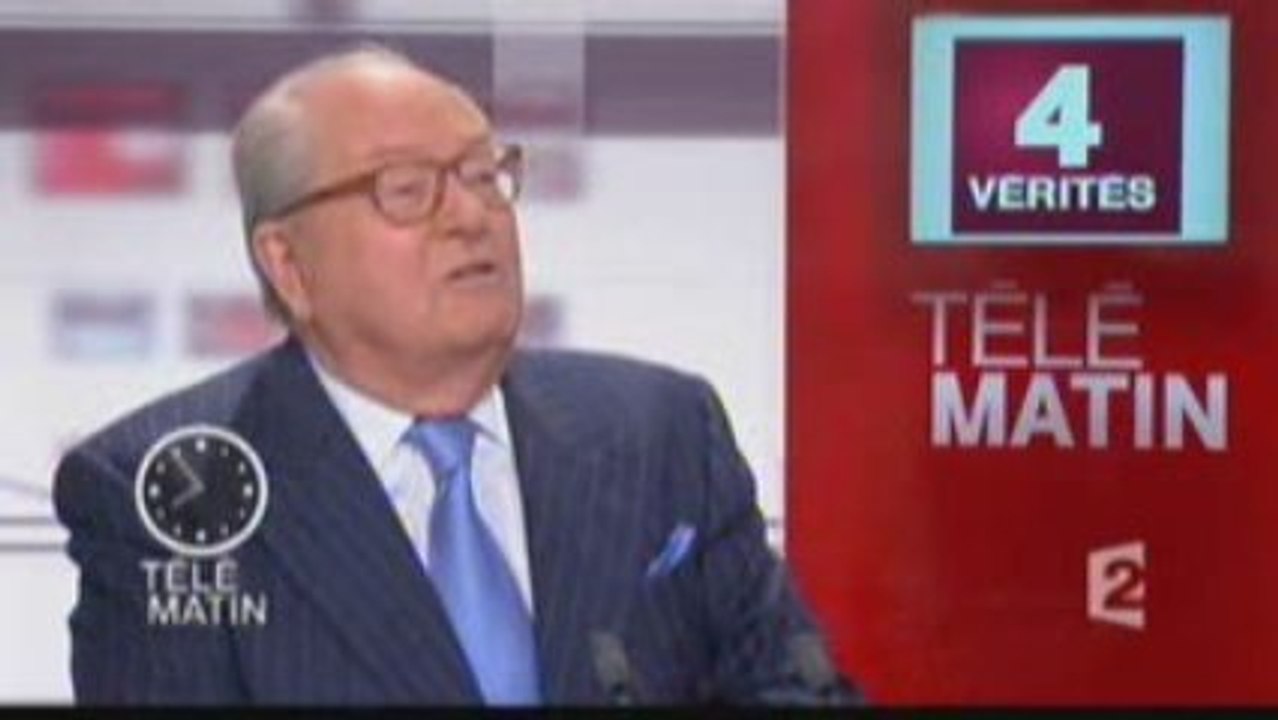 FN - Le Pen - Interview 13/05/2009