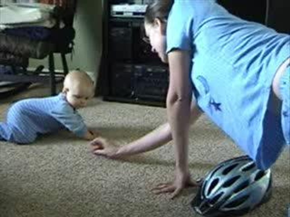Caden is Crawling!!!