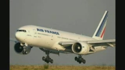 Boeing 777 Air France à Bastia-Poretta été 2007