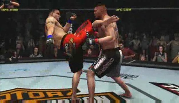 UFC 2009 Undisputed Trailer combattants