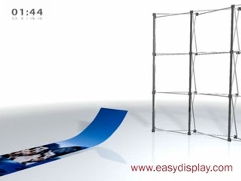 TEXTIL DISPLAYS hochwertig werbeträger kundenstopper pos