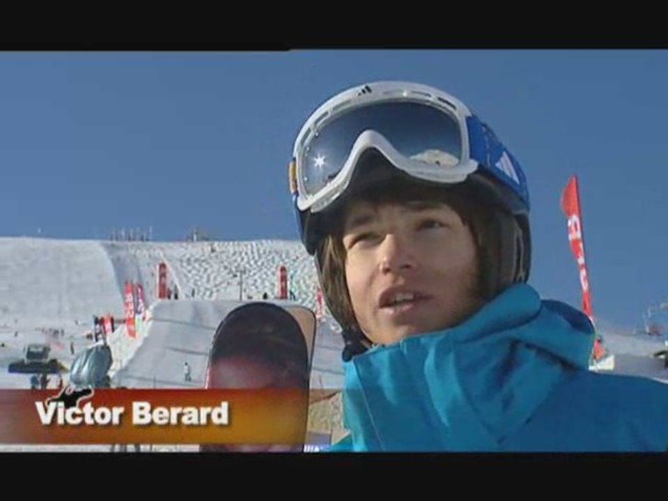 SFR Freeskiing Tour 09 - Alpe d'Huez :  Qualif Slopestyle