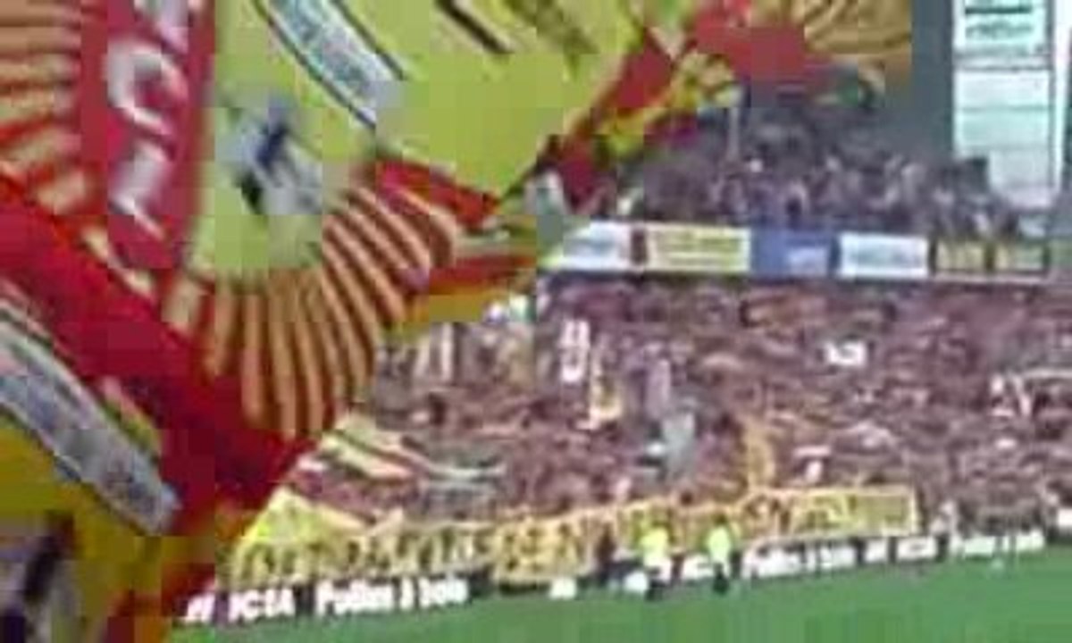 Lens 1-0 Reims. le11/05/2009 la Marseillaise lensoise