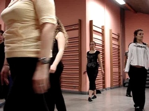 Répétition de danse avec Cécile- Cascada- 2009