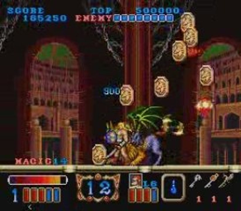 Magic Sword (SNES) T.A.S., mode Normal, 100% (part. 1/2)