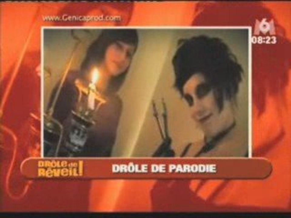 Diffusion M6 "Drôle de réveil" Clip Genica (Tatoue moi)