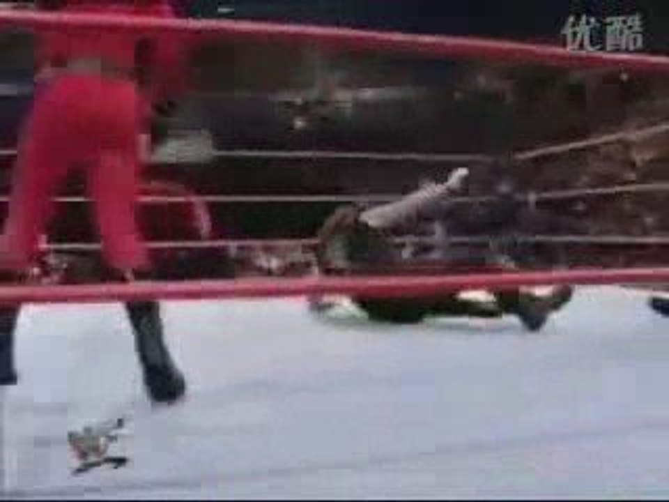 Kane vs Mideon No Mercy 1999 uk part. 2