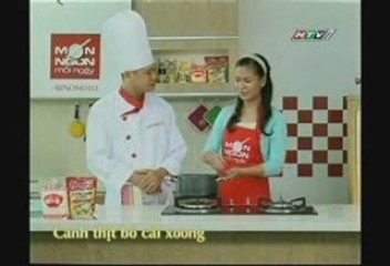 Canh thit bo cai xoong