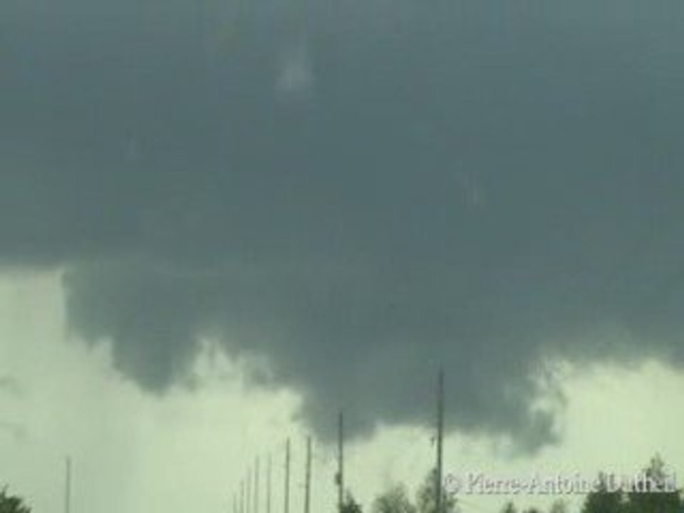 Chasse Kansas - Big Wall Cloud/ Rotation prononcée - Partie2