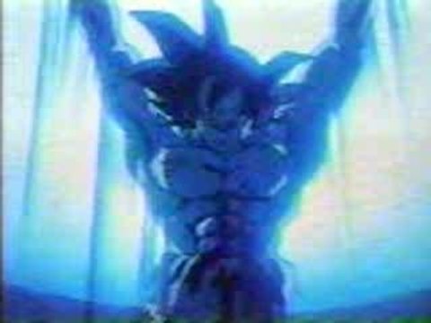 sangoku qui lance un super genkidama