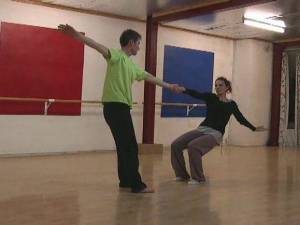 Au travail pour le duo de "Lignes et courbes"